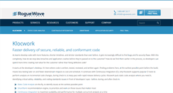 Desktop Screenshot of klocwork.com